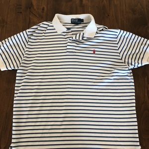Polo by a Ralph Lauren striped size large